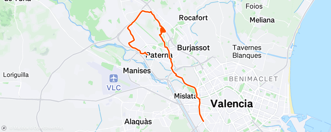 Map of the activity, Paterna cx 🔝👌