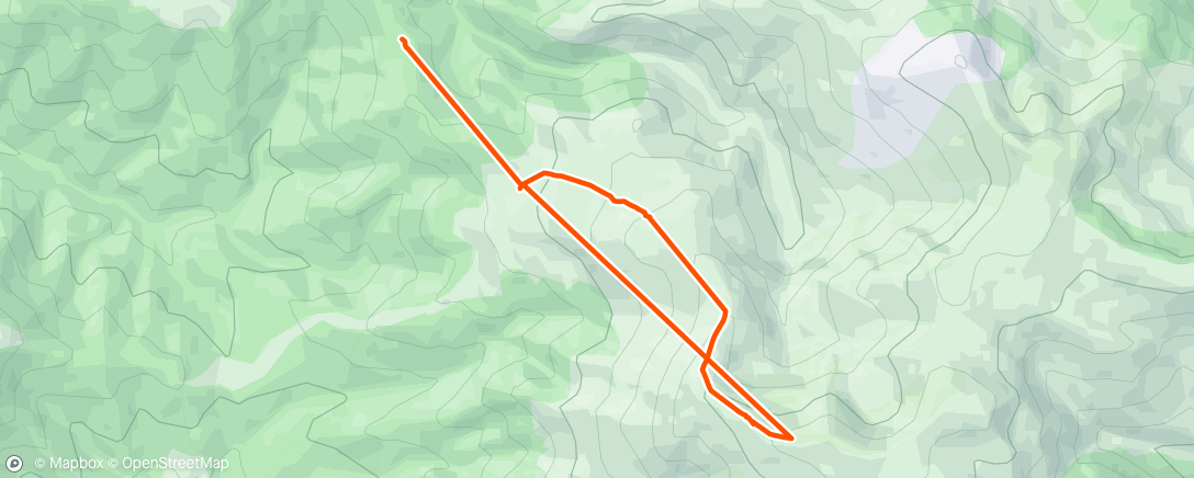 Map of the activity, Tarcu hike. WTF Strava ???