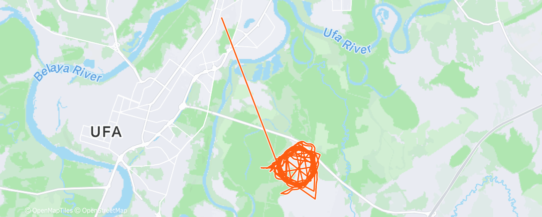 Карта физической активности (Утренний забег)