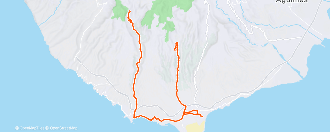 Map of the activity, shock to the system