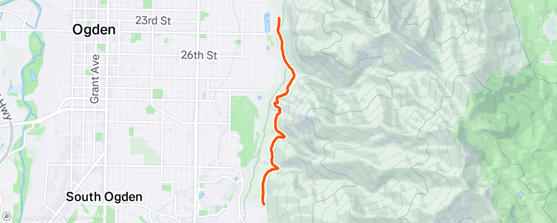 Map of the activity, Foxy Lady