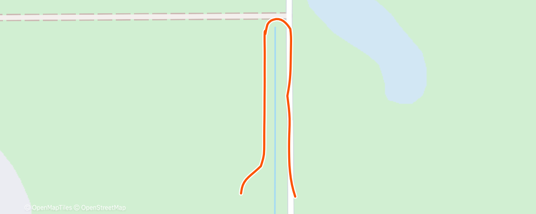Map of the activity, Afternoon Walk