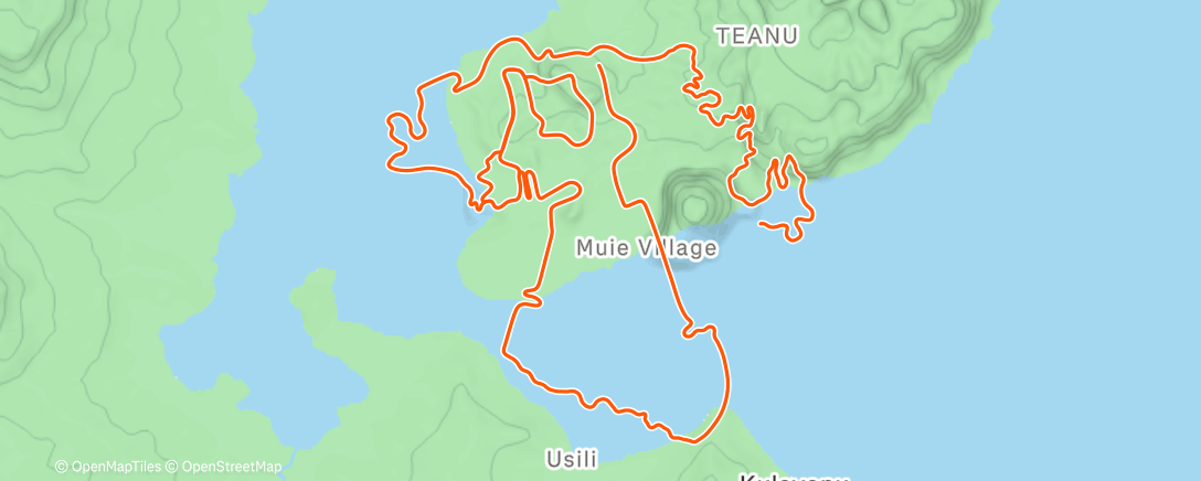 Map of the activity, 60' mit 6x10"