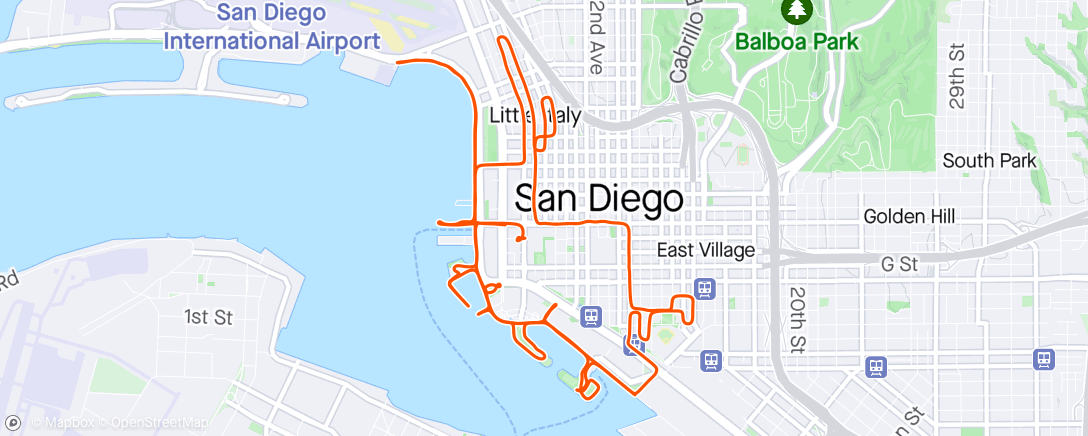 Map of the activity, Afternoon Ride with Jim