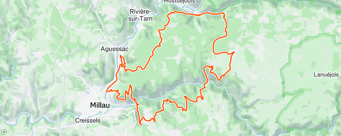 Map of the activity, Les Templiers 🥇🥹