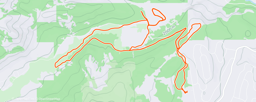 Map of the activity, 6x6’ of torture with friends ☺️