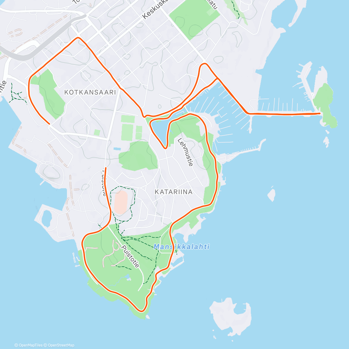 Map of the activity, ”otb”🔦🦉❄️