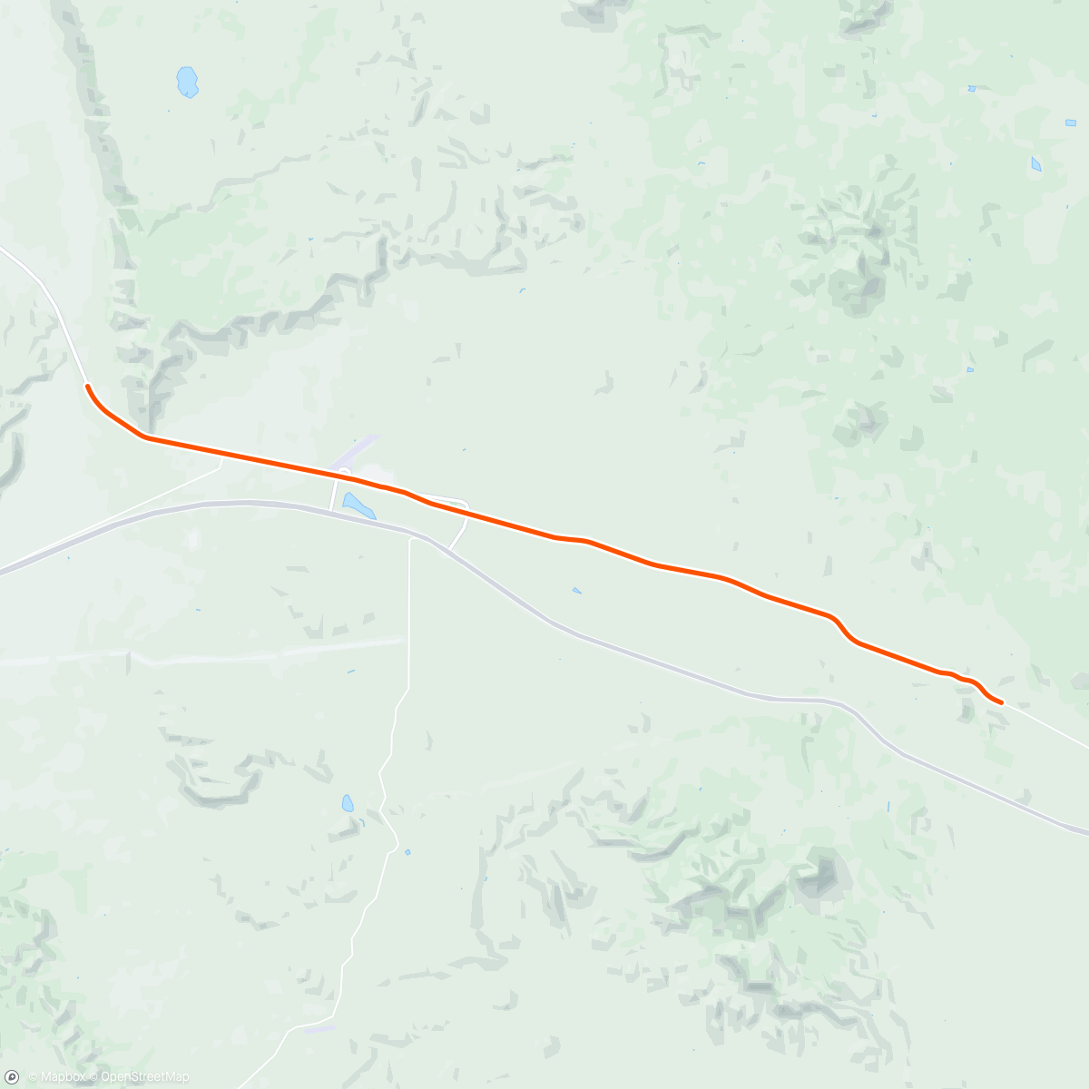 Mapa de la actividad, ROUVY - Selingman | Route 66 | Arizona | USA