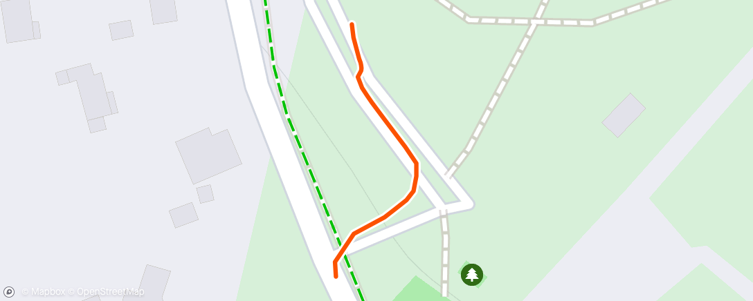 Map of the activity, Transition Vélo/Course à pied