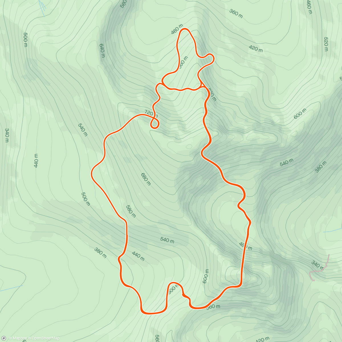 Mapa de la actividad, Zwift - Race: Stage 1: Pinarello Powered - Rolling Highlands (B) on Rolling Highlands in Scotland