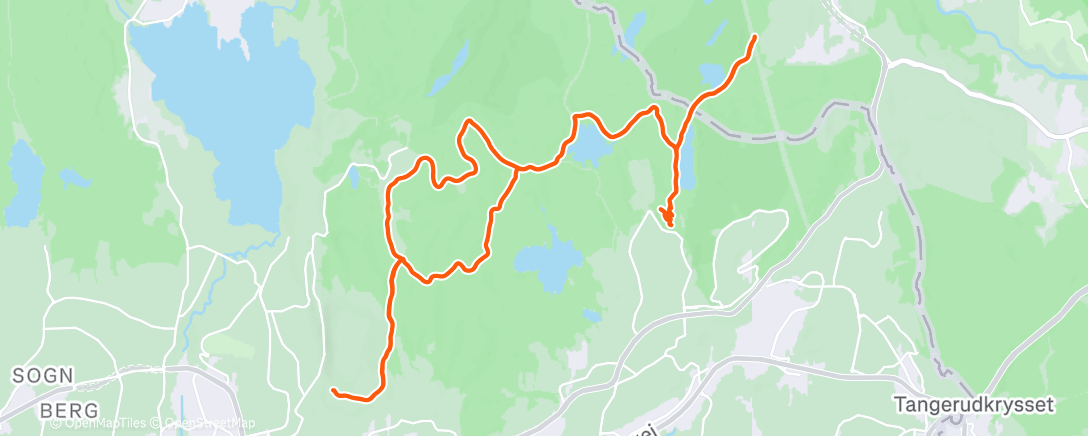 Map of the activity, Rolig klassisk