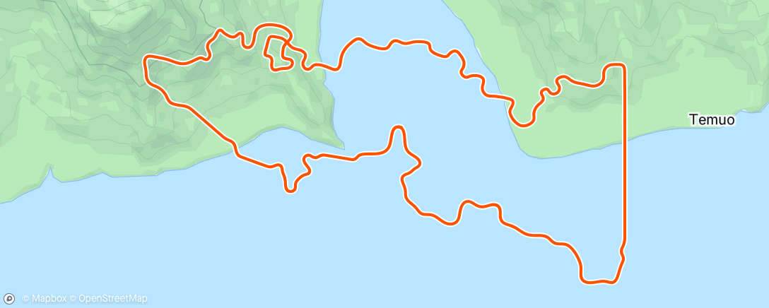 Map of the activity, Zwift - Day 3 in Watopia