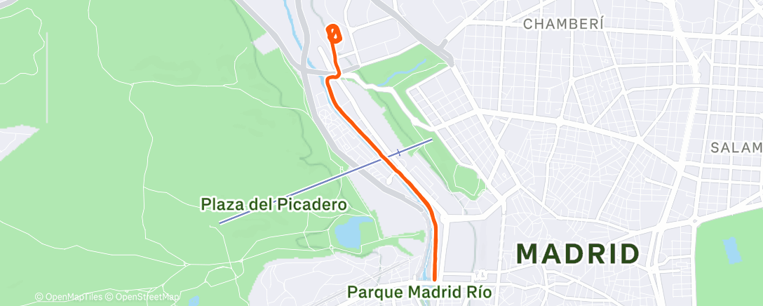 Карта физической активности (Lunch Run)