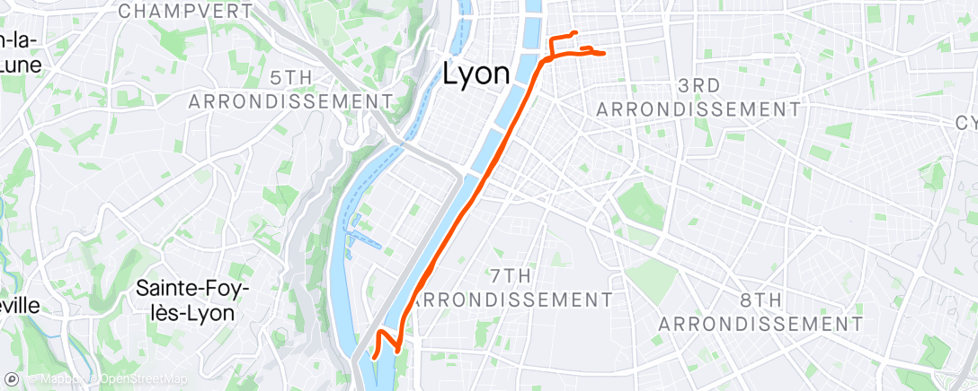 Map of the activity, La dernière avant l’UT 🙂