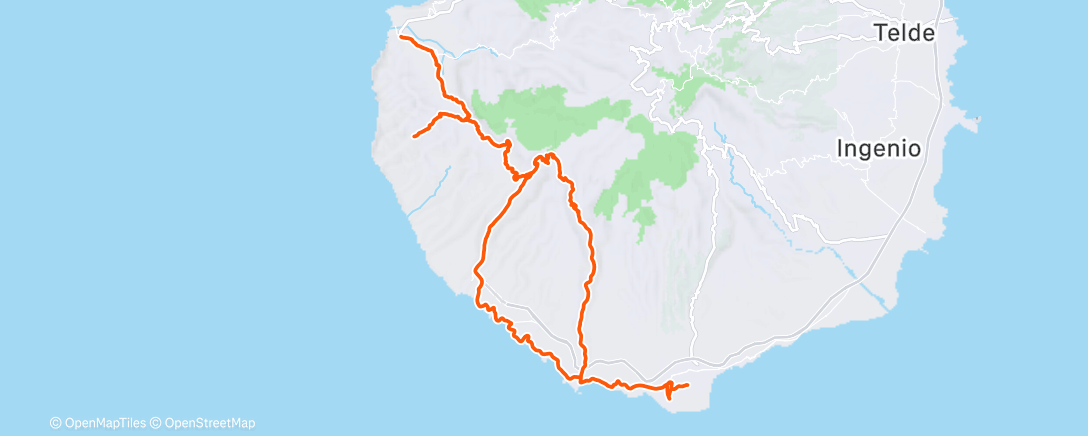 Map of the activity, GC Final - Vest på med vest på