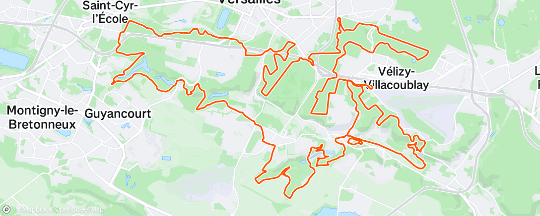 Map of the activity, La Josacienne