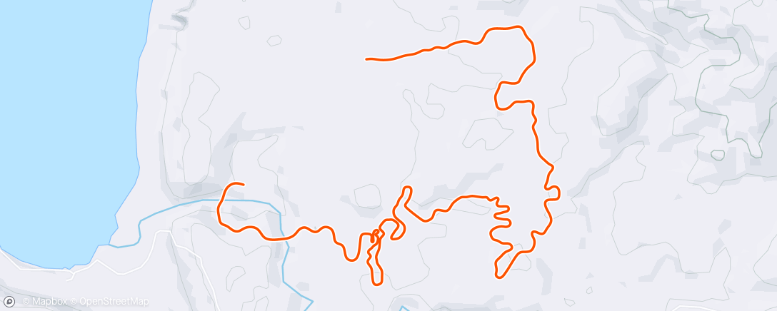 Map of the activity, Zwift - Emily's Short Mix in Makuri Islands