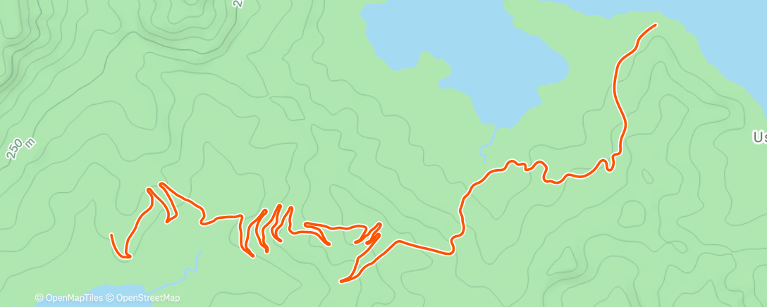 Map of the activity, Zwift - Garmin Base Ride 1 on Road to Sky in Watopia