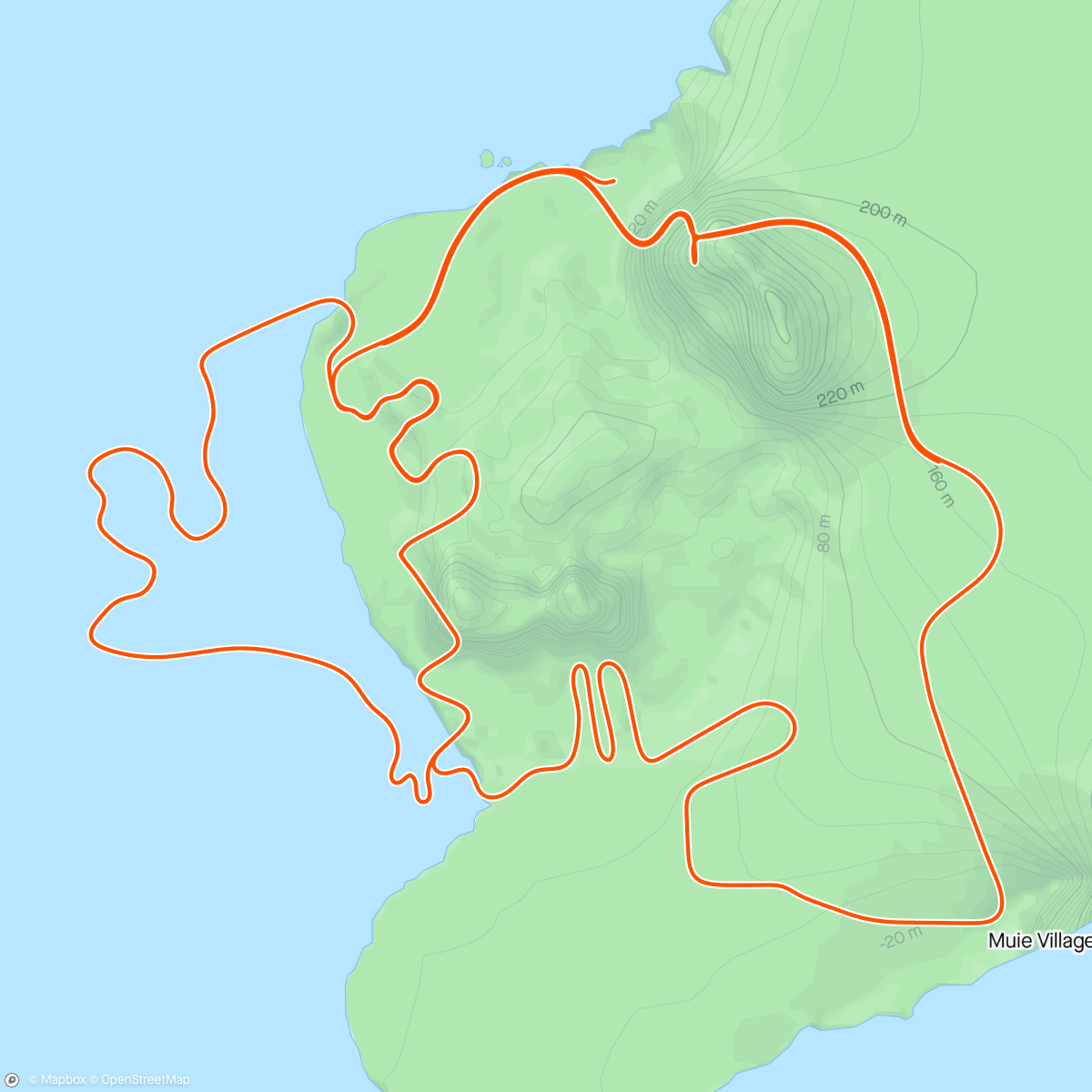 Map of the activity, Zwift - Race: Stage 3: Lap It Up - Seaside Sprint (A) on Seaside Sprint in Watopia