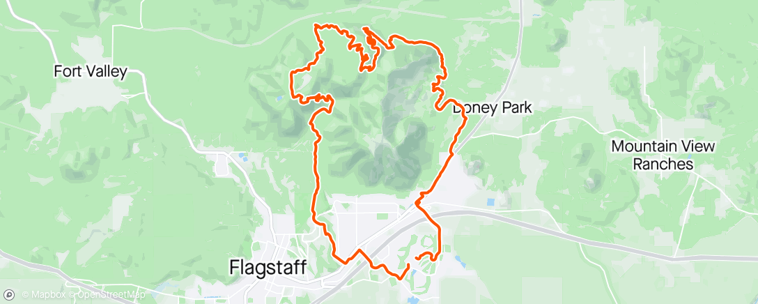 Map of the activity, It’s hard to ride less than 3 hours when the trails are always loving you back
