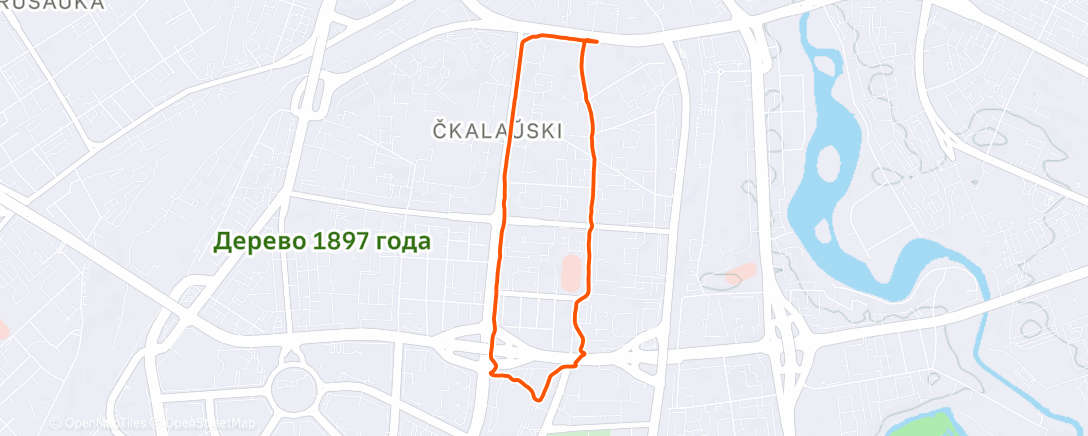 Map of the activity, #RWC05