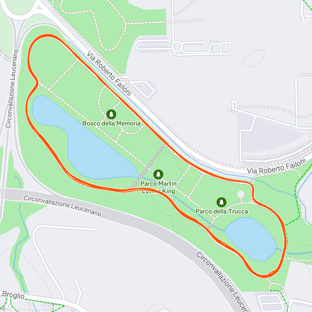 Map of the activity, La 21 del 21