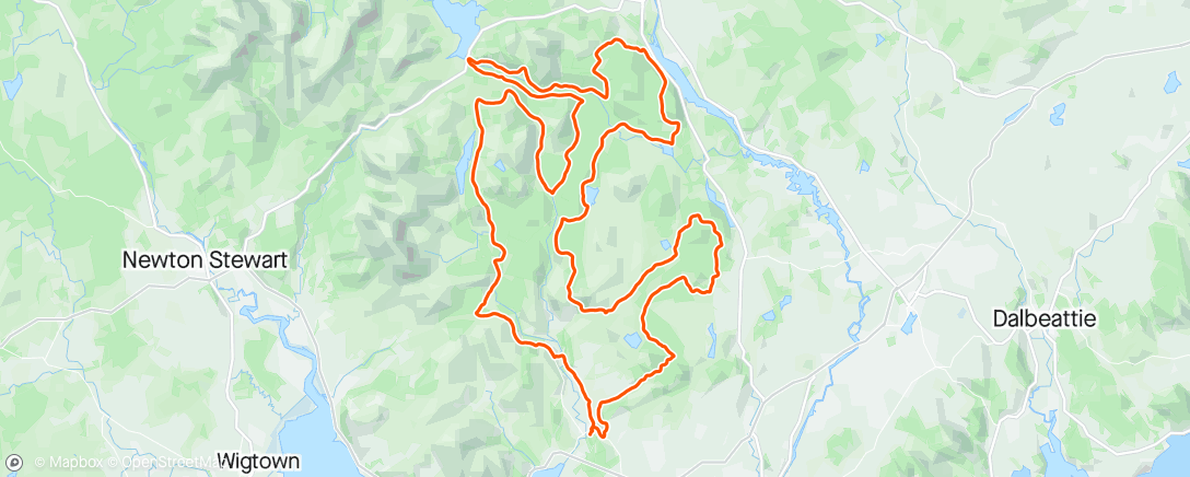 Map of the activity, 🏴󠁧󠁢󠁳󠁣󠁴󠁿 Gravel = 😍