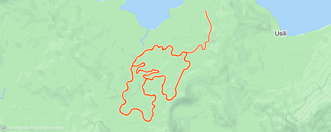 Map of the activity, Zwift - 3x12 Tempo Over/Unders in Watopia