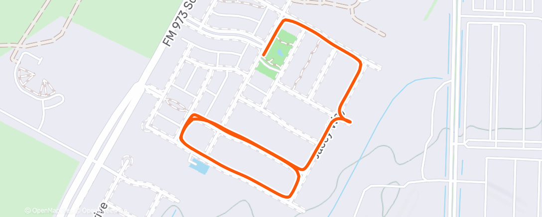 Map of the activity, Lunch Walk