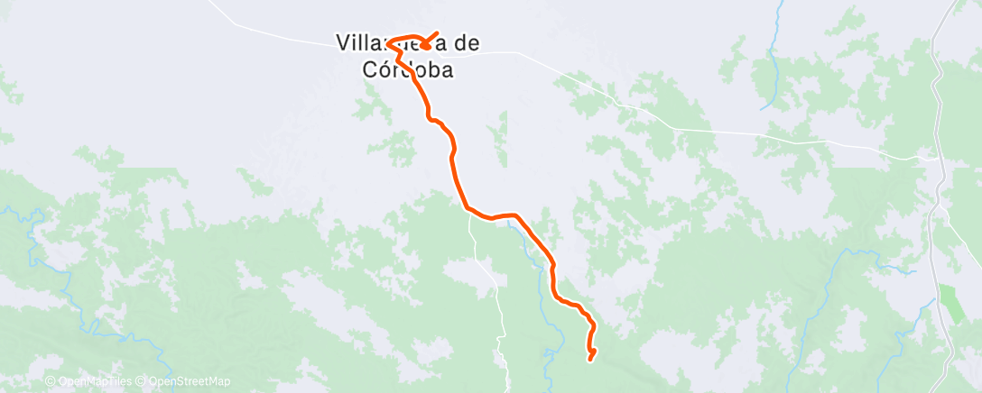 Карта физической активности (Afternoon Ride)