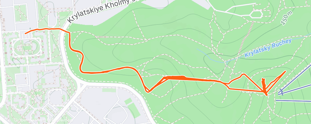 Map of the activity, Вообще-то было больше, но почему-то ещё час работы не записался 🥹 но упахалась я знатно