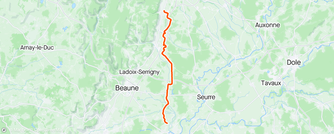 Map of the activity, En allant chez le beau frère !