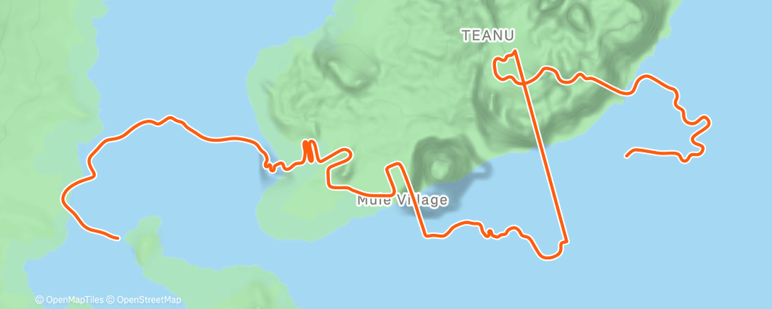 Map of the activity, Zwift - Pacer Group Ride: Waisted 8 in Watopia with Miguel