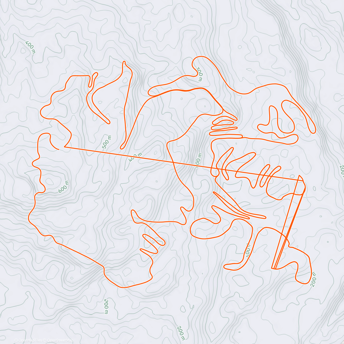 Karte der Aktivität „One really really really long climb 🦒”
