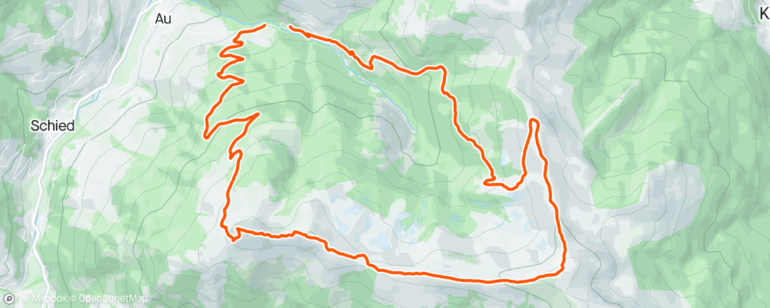 Map of the activity, Großarl - Penkopf - Gründegg - Trög - Kariedel - Saukarkopf