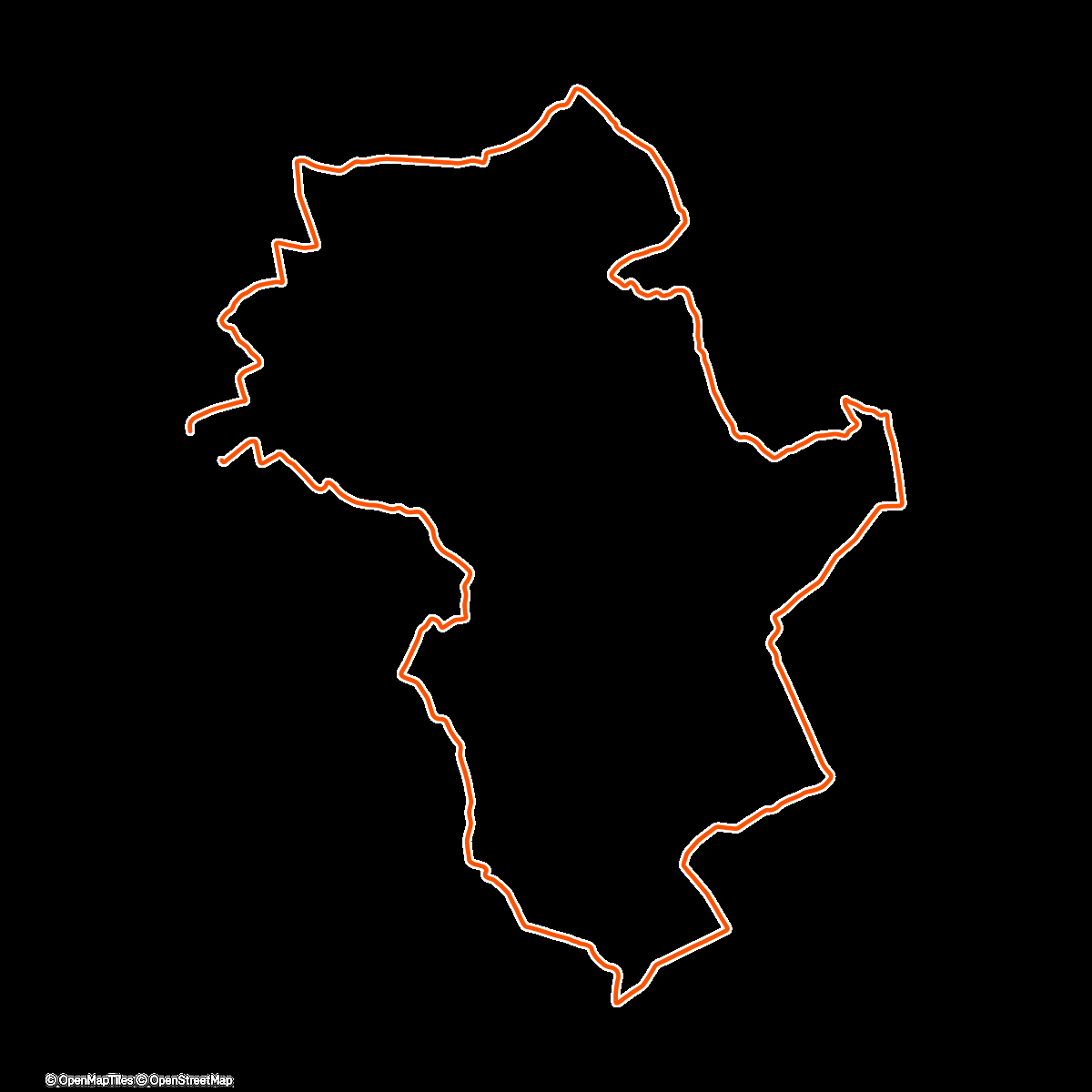 Map of the activity, Taunustaler Xmas Höhenmeter Battle