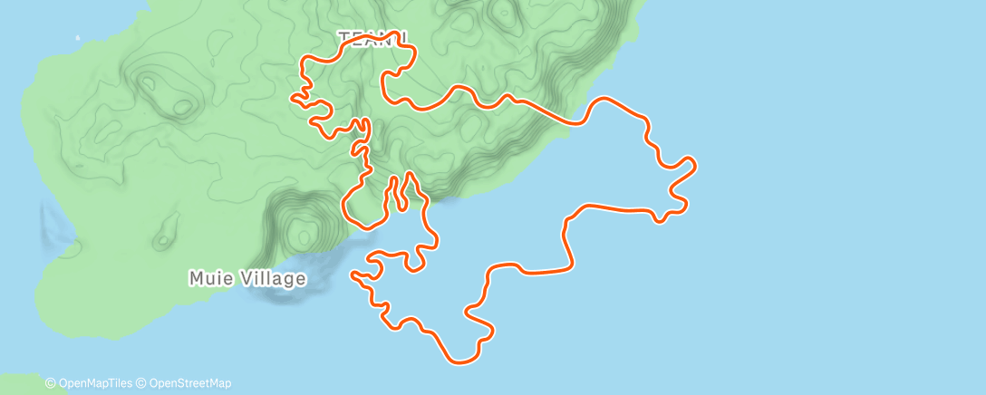Map of the activity, Zwift - Sand And Sequoias in Watopia