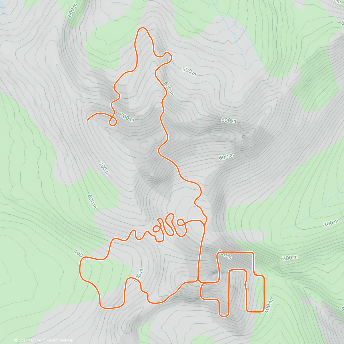 Map of the activity, Zwift - Strength on Scotland After Party in Scotland