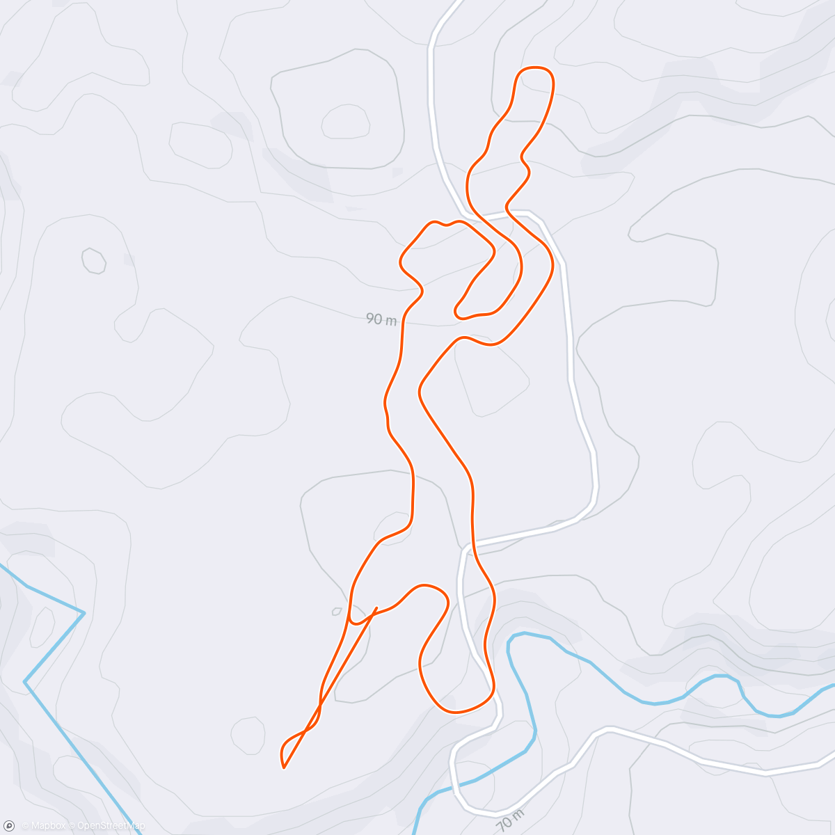 Mapa da atividade, Zwift - Castle Crit Run in Makuri Islands