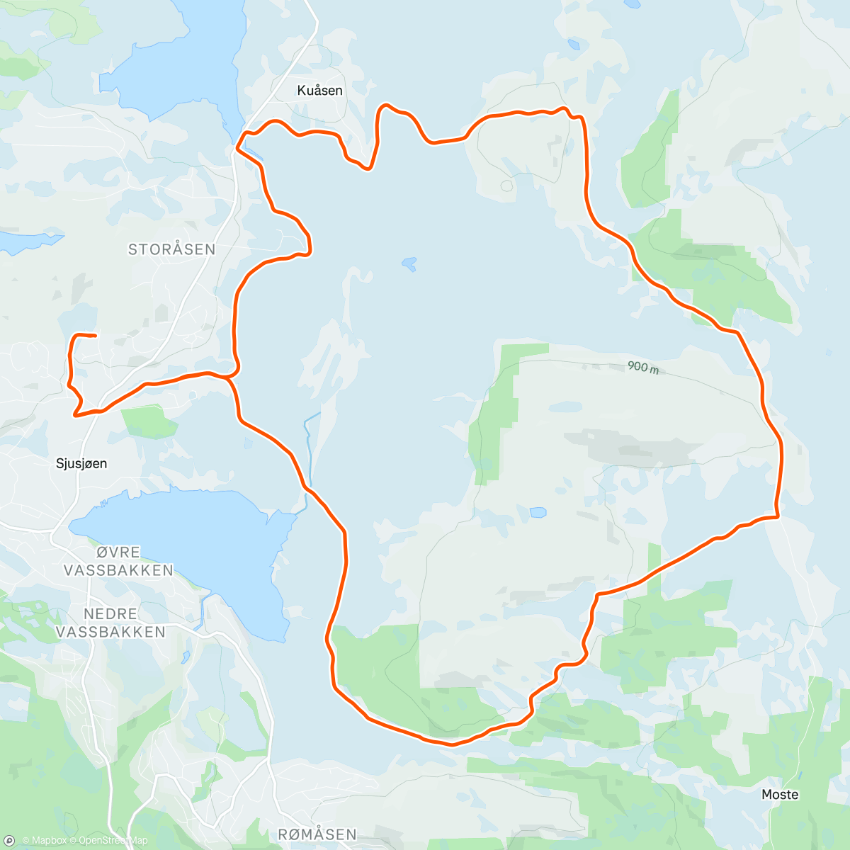 Map of the activity, Fin ettermiddag i godt lag🤝