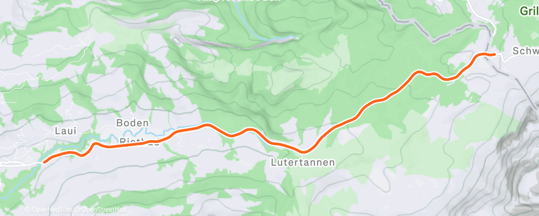 Карта физической активности (ROUVY - 10 Minute Cooldown)