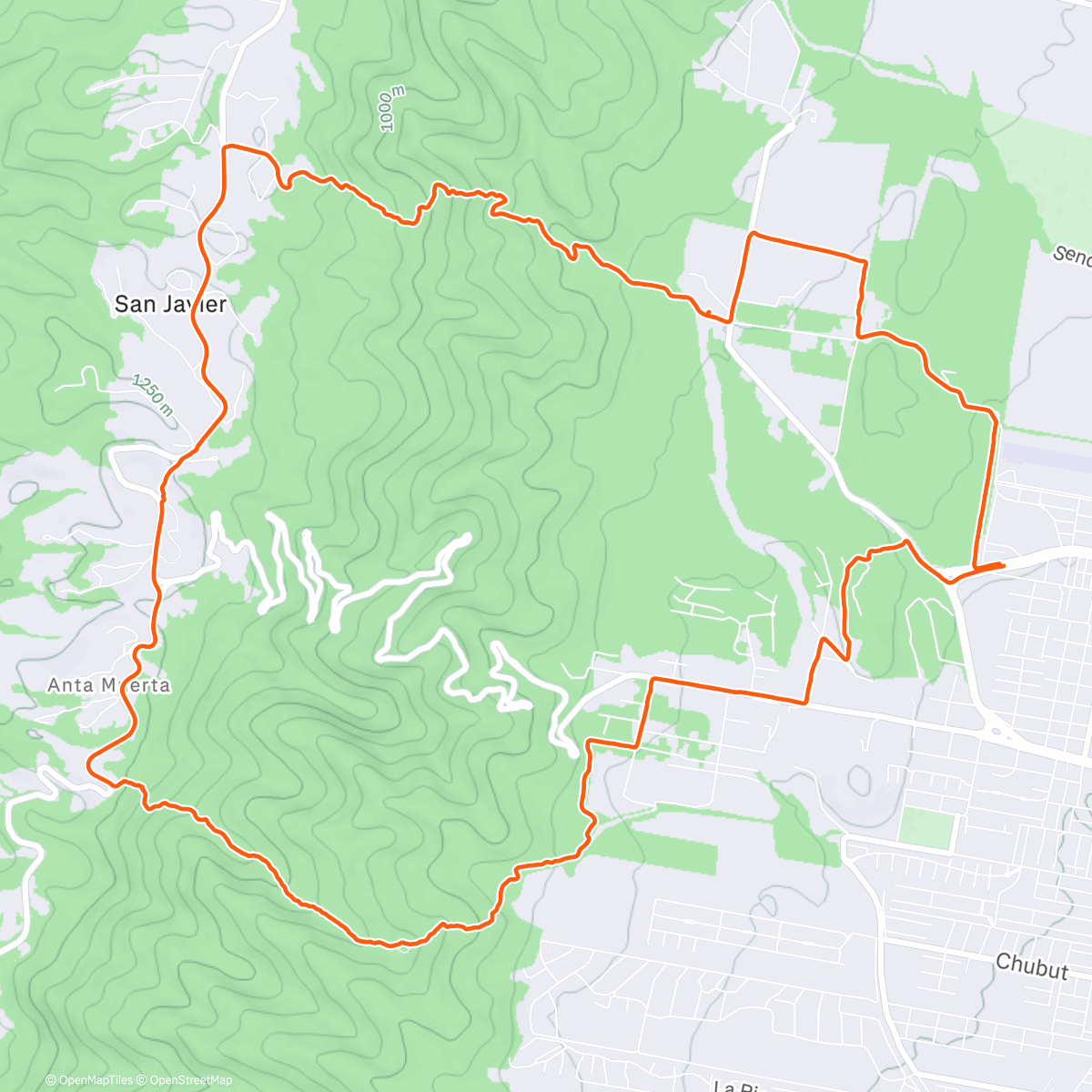 Карта физической активности (Sabadito! ⛰️🏃🏽‍♂️)