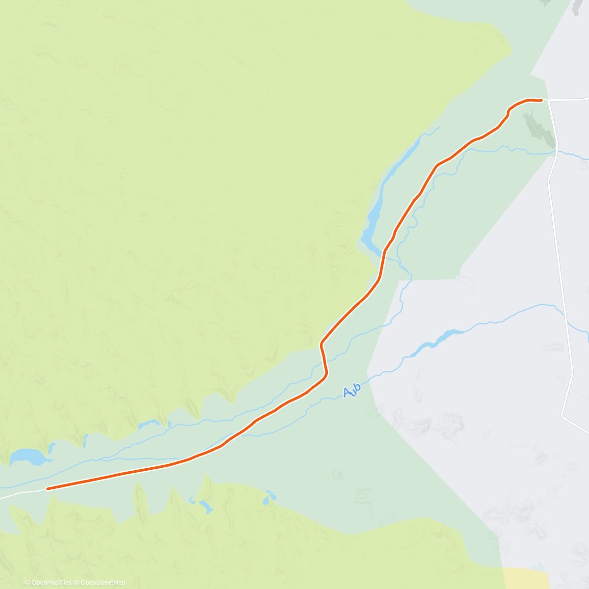 Map of the activity, Finishing #RaphaFestive500 - ROUVY - Sossusvlei desert | Namibia
