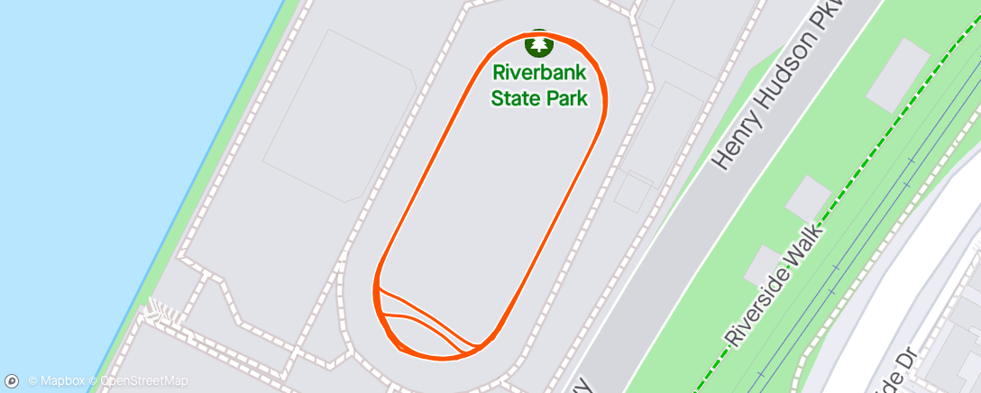 Map of the activity, CPTC Riverbank 2x1200, 3x1000, 3x800, 2x300