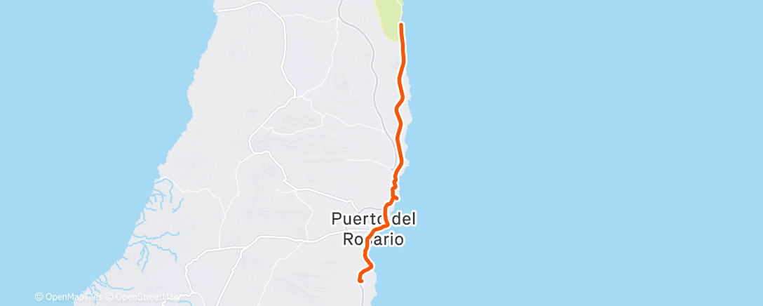 Map of the activity, Fuerta dzień 0