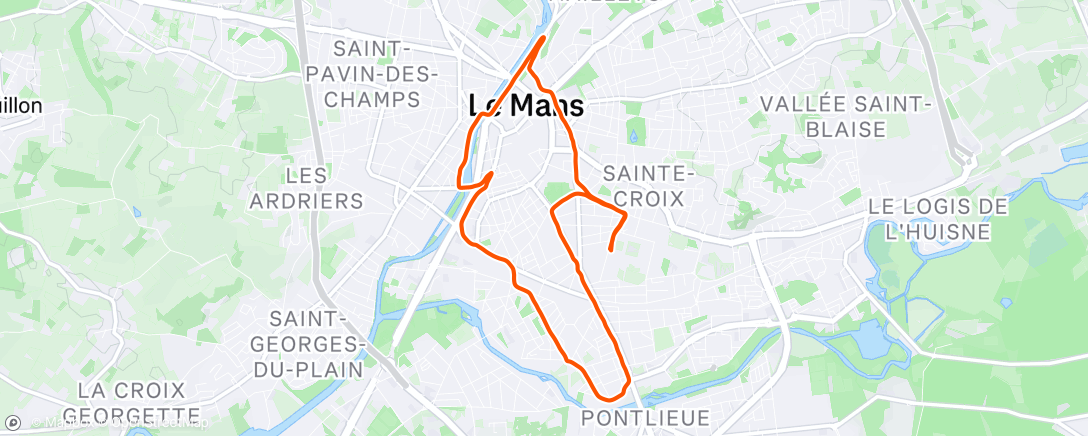 Map of the activity, EF avec Silas, Mathis et Stéphane.