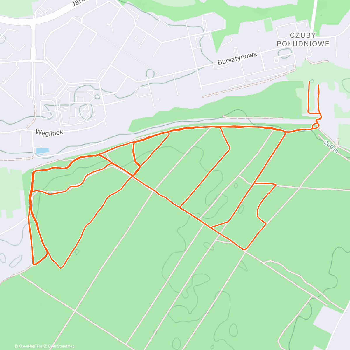 Map of the activity, BC1 14