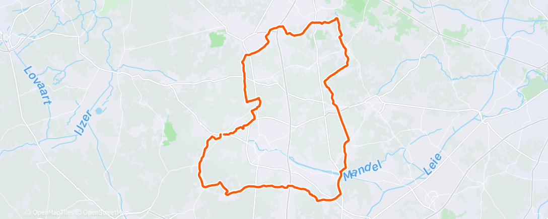 活动地图，Duust man sterk in de voorwaardelijke wijs