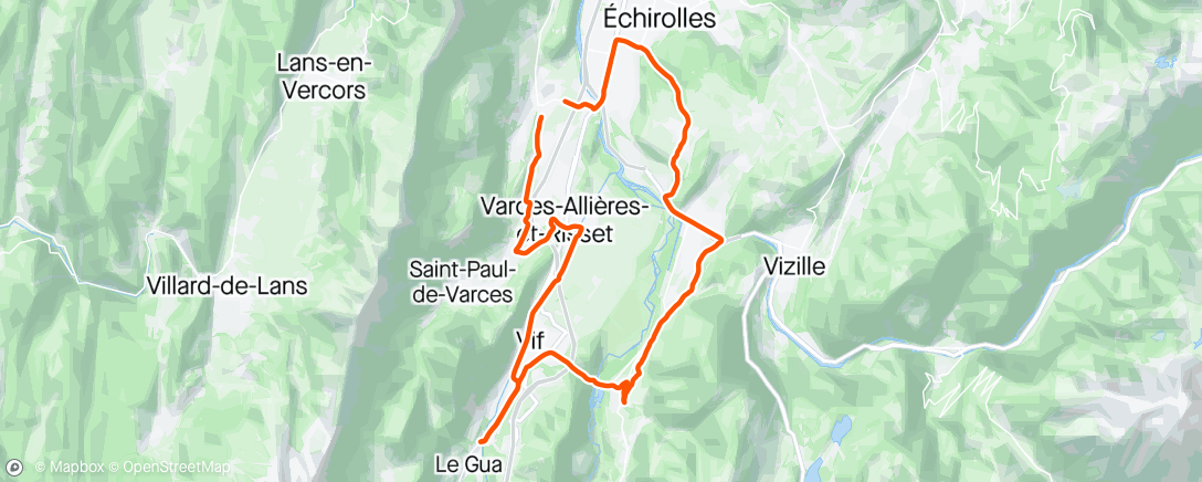 Map of the activity, La seule éclaircie de la journée 🌦️