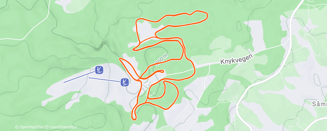 Map of the activity, Lang klassisk😋